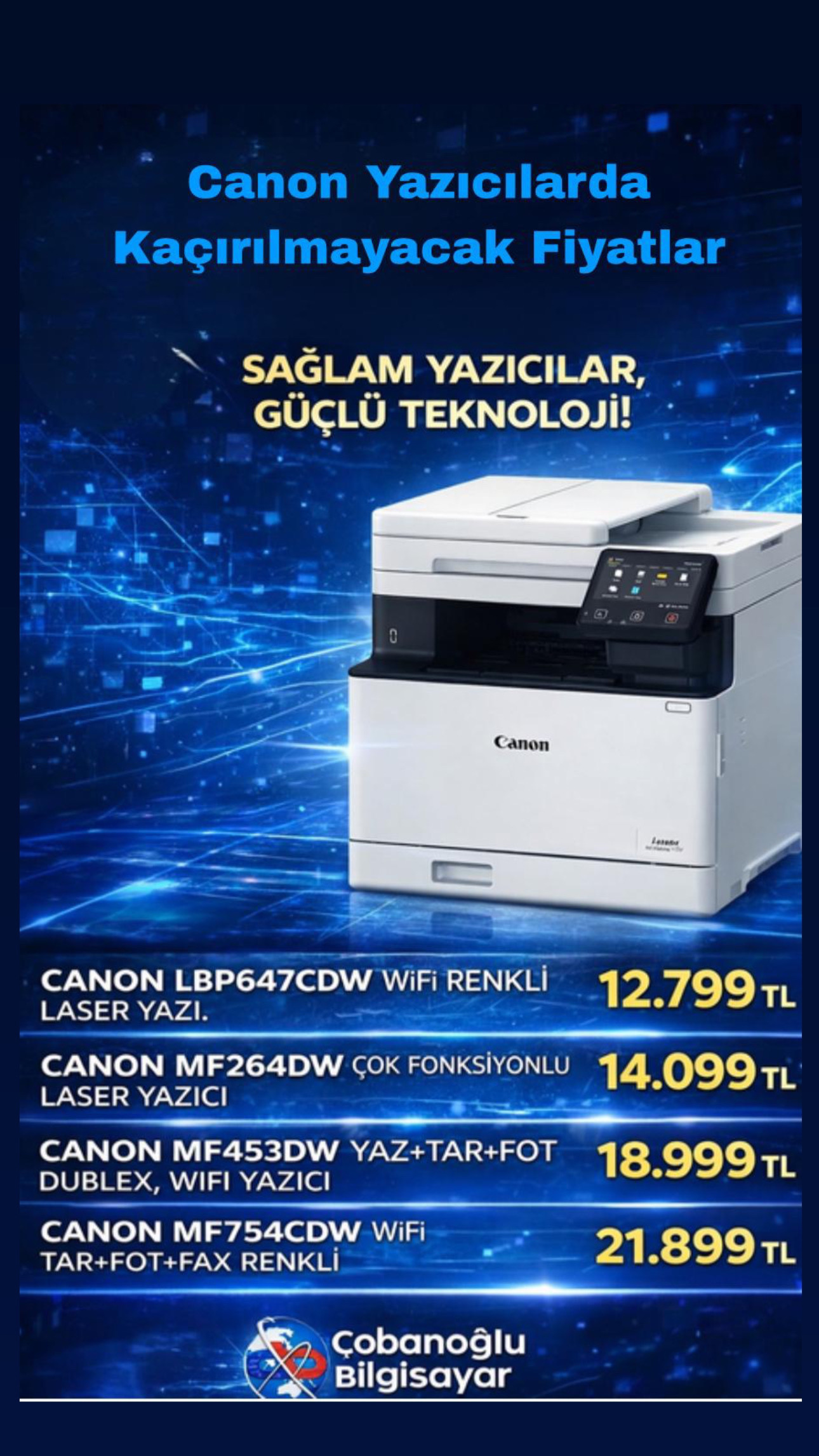 Canon yazıcılar