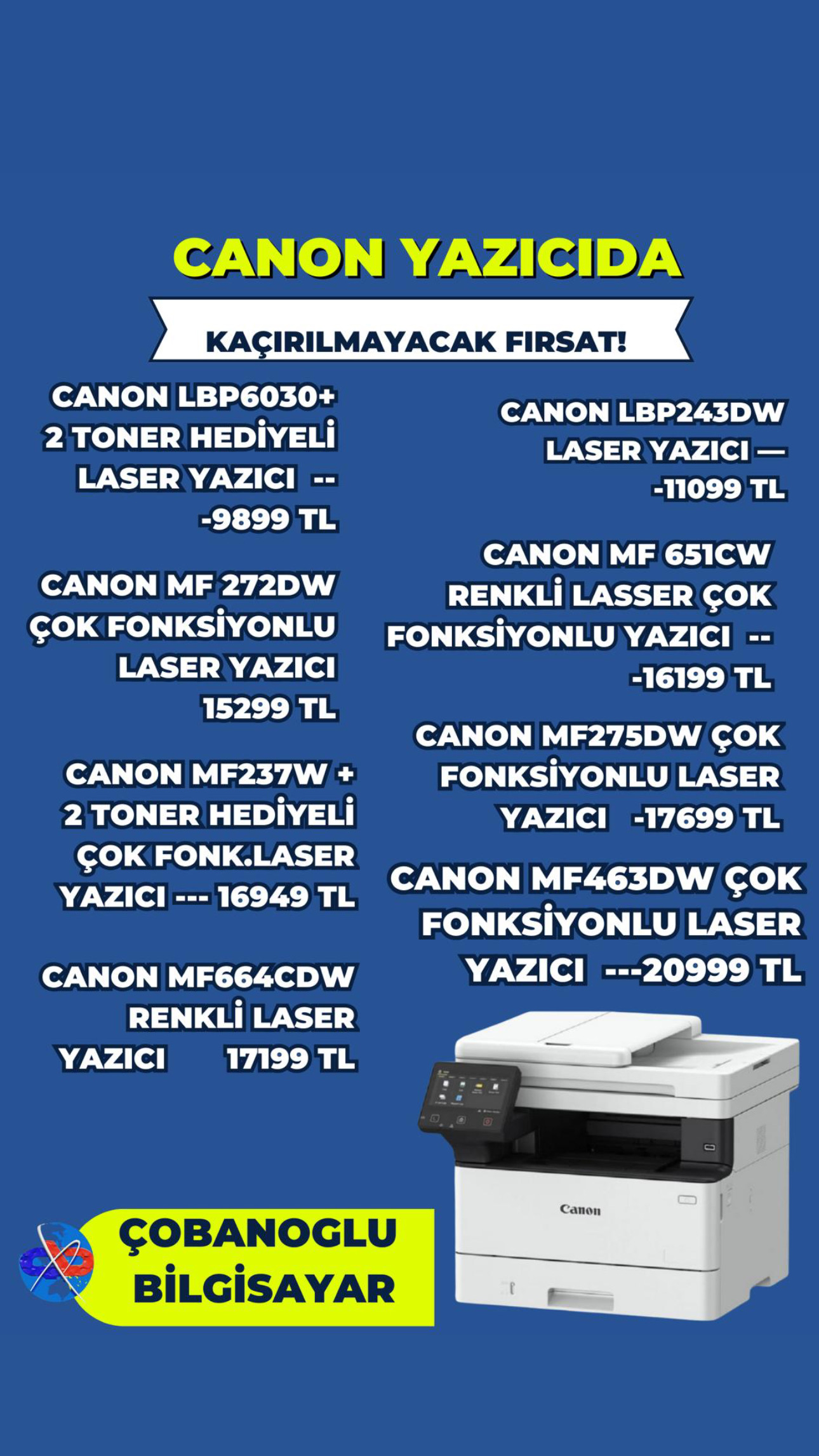 Canon yzcı