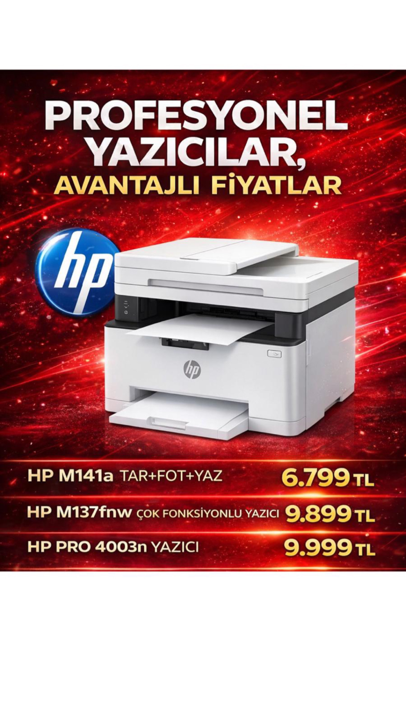 Hp yazıcı