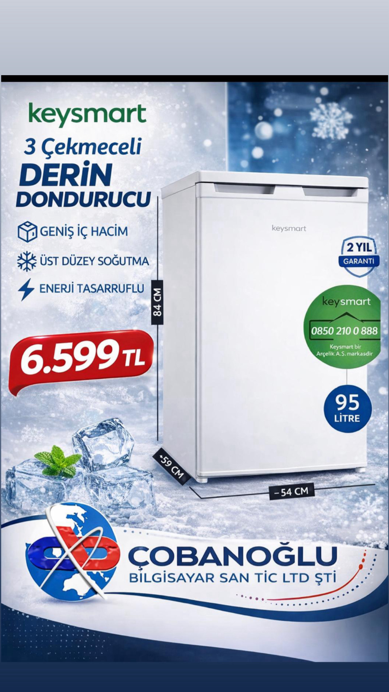 Keysmart3 çekmeceli